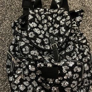 PINK Sequin Backpack
